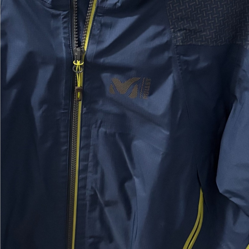 Millet Blue and Yellow Hooded Jacket - Picture 4 of 4